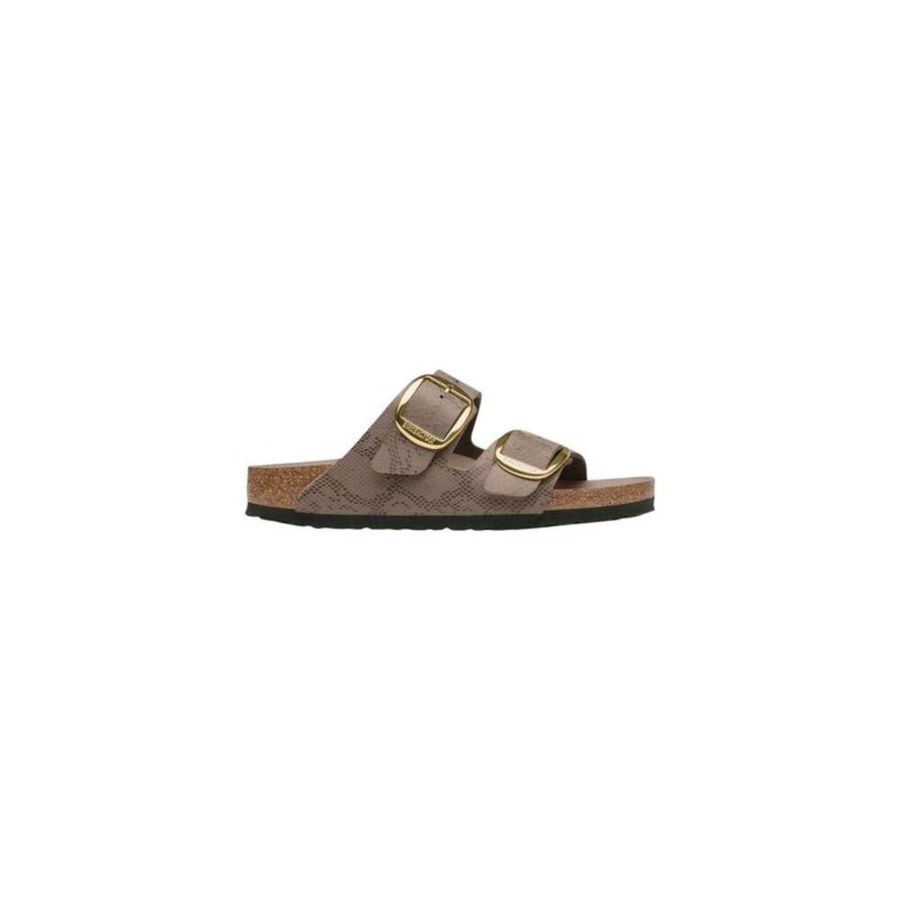 Birkenstock Gray Synthetic Flat Women's Sandals